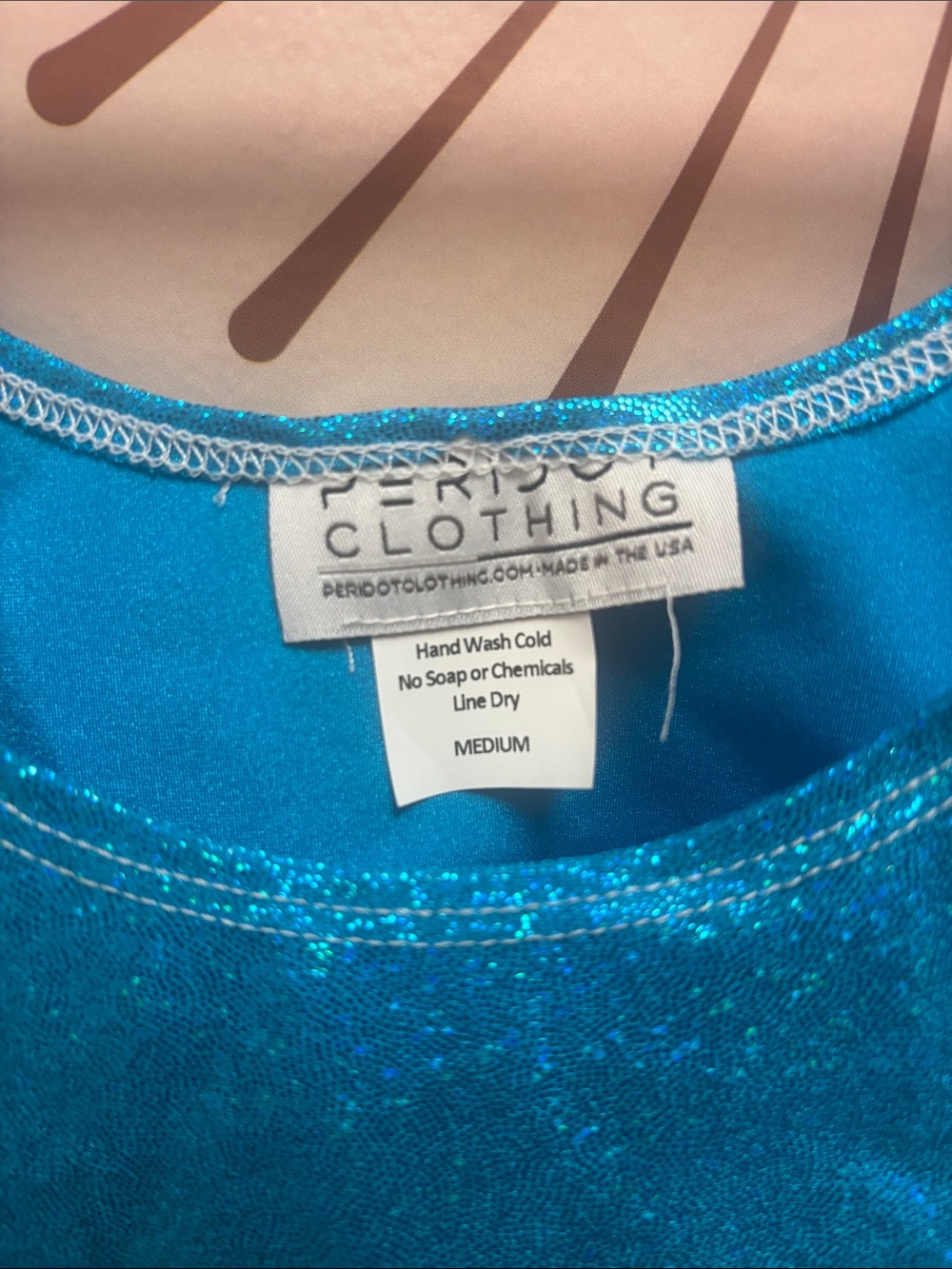 Blue Glitter Cropped Set - Power puff girl Zenon Rave Costume - Picture 2 of 4